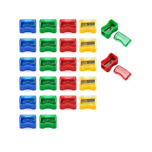 Sacapuntas Portátil Mini, Económico, Personalizado, al por Mayor, de Plástico con un Solo Orificio para Niños y Estudiantes - Product Image 2