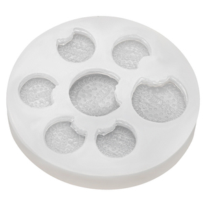 Yeni DIY çikolatalı kurabiye kalıbı bisküvi silikon kalıp DIY Waffle pişirme kalıp el yapımı sabun mum kalıp fondan kek pişirme araçları - Product Image 6