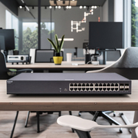 Accélération de l'accès aux réseaux de bureau et de campus |   ICX8100-24 24x1GbE Sans Ventilateur |   4x10G Uplinks en option |   Stock en promotion