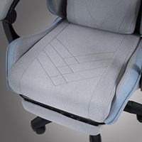 Chaise de bureau gaming moderne en similicuir PU, pivotante, de luxe, pour ordinateur, style course, pour la maison et le bureau