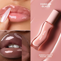Baume à lèvres hydratant et nourrissant de fabrication OEM, gloss vegan repulpant, huile à lèvres fruitée pour un effet repulpant