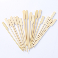 Brochettes en bambou pour kebab, personnalisables, pour barbecue, brochettes Teppo en bambou pour steak
