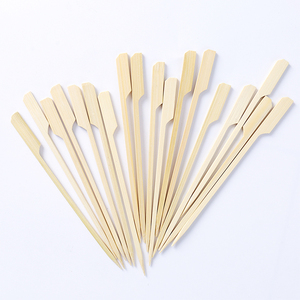 ไม้เสียบเคบับทำจากไม้ไผ่ ปรับแต่งได้ ใช้สำหรับย่างบาร์บีคิว ไม้เสียบเทปโปสำหรับสเต็ก - Product Image 4