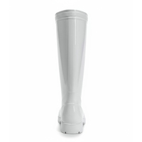 Botas de Seguridad Unisex LITAI con Puntera de Acero, PVC Impermeable, Ligeras, Antideslizantes, Altura hasta la Rodilla, para Fábrica