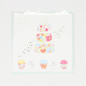 Colorful Decorative Gift Cards Fun Carton Card for Birthday Personal Use