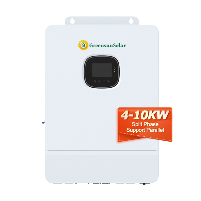 OEM Brand Off Grid Solar Inverter 4KW 5KW 8KW 10KW Dual Output 48VDC Pure Sine Wave Hybrid Solar Inverter