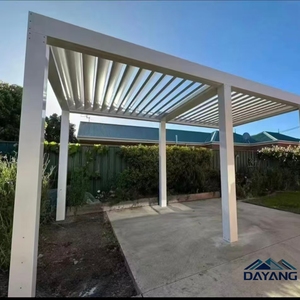 <span class=keywords><strong>Pergola</strong></span> d'extérieur élégante en aluminium, durable et résistante aux intempéries, arche, abri, pavillon et gazebo - Product Image 3