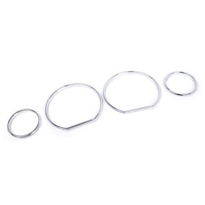 กรอบแดชบอร์ดสำหรับบีเอ็มดับเบิลยู ซีรีส์ 3 E36 ปี 1994-1999 ชุบโครเมียม แผงหน้าปัด พวงมาลัย วงแหวนตกแต่ง อุปกรณ์เสริม - Product Image 2