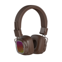 BT75 Retro Abyss Lamp Melaleuca Mirror Luxury Wireless Headphones Headsets Glow Long Life High Quality Headphones