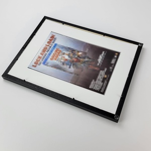 Wholesale Modern Premium Clear Wooden Anti-Rust <b>Floating</b> Shelf Hanging Wall Comic Book Frame for Collectors Display - Product Image 2