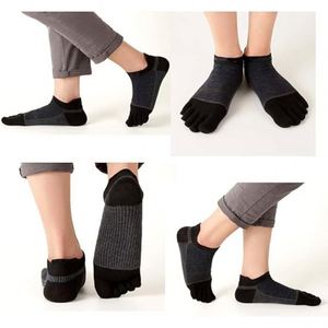 Lightweight Anti-Friction Running Socks With Five <b>Toes</b> - Product Image 3
