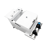 Mesin cetak Transfer Printer Dtf kepala A2 Roll ke Roll presisi tinggi 42cm dengan Xp600 I1600 ganda mesin cetak Transfer Printer Dtf