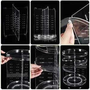 Dibangni Creative House Bamboo Lid Small <b>Plastic</b> Makeup Organizer Mirror Facial Cosmetic <b>Storage</b> Kitchen Food <b>Storage</b> <b>Storage</b> - Product Image 3