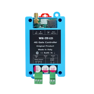 ตัวควบคุมประตู WH-120 Ultra 4G ไร้สาย GSM พร้อมแอป WH Control และระบบอนุมัติผู้ใช้สำหรับบ้านพักอาศัย ใช้ไฟ DC 12V - Product Image 1