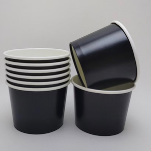 Custom Ice Cream <b>Cup</b> 2oz 4oz 6oz 8oz 12oz Big Small Frozen Yogurt <b>Cup</b> Gelato Bowls 1oz-32oz <b>Disposable</b> Paper <b>Cup</b> with Paper Lid - Product Image 2