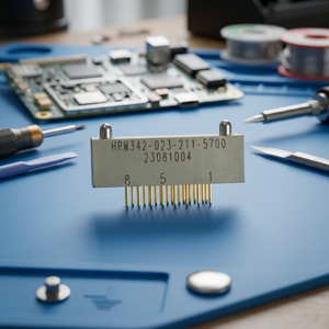 ขั้วต่ออุตสาหกรรม HRM342-023-211-5700 แบบติดตั้งบน PCB แบบ Through-hole ขั้วต่ออิเล็กทรอนิกส์ ขั้วต่อแบบสี่เหลี่ยมที่ทนทาน - Product Image 3