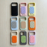 Support de téléphone magnétique mains libres à ventouse pieuvre, coque fine en silicone liquide pour iPhone 17, pour tournage, maquillage, douche, miroir