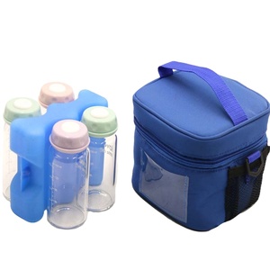Xách tay xác ướp cách điện sữa mẹ lưu trữ túi cho 4 chai bé chai Túi - Product Image 1