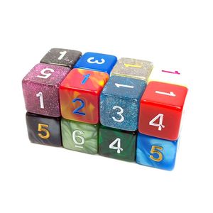 Dados Digitales Acrílicos Ecológicos Personalizados de 16 mm, Dados de Alta Calidad de 6 Caras, Cuadrados y Redondeados, para Juegos de Mesa - Product Image 3