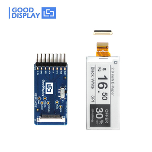 GDEY029T94โมดูลแสดงผลกระดาษอิเล็กทรอนิกส์ EPD ขนาด2.9นิ้ว296 × 128 SPI พร้อมบอร์ดอะแดปเตอร์หมวกกระดาษอิเล็กทรอนิกส์ DESPI-C02 - Product Image 1
