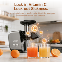 Hete Aanbieding Slow Juicer Koudpers Smoothie Citrus Blender Fruitpers Extractor Machine 200W Slow Juicer Met BPA-Vrije onderdelen