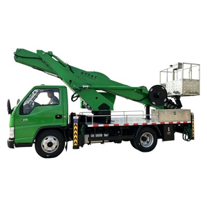 Plateforme de travail en hauteur JMC 33 mètres, véhicule d'accès en hauteur Isuzu, camion de travail en hauteur Isuzu, plateforme élévatrice pour <span class=keywords><strong>voiture</strong></span>, nacelle élévatrice - Product Image 1