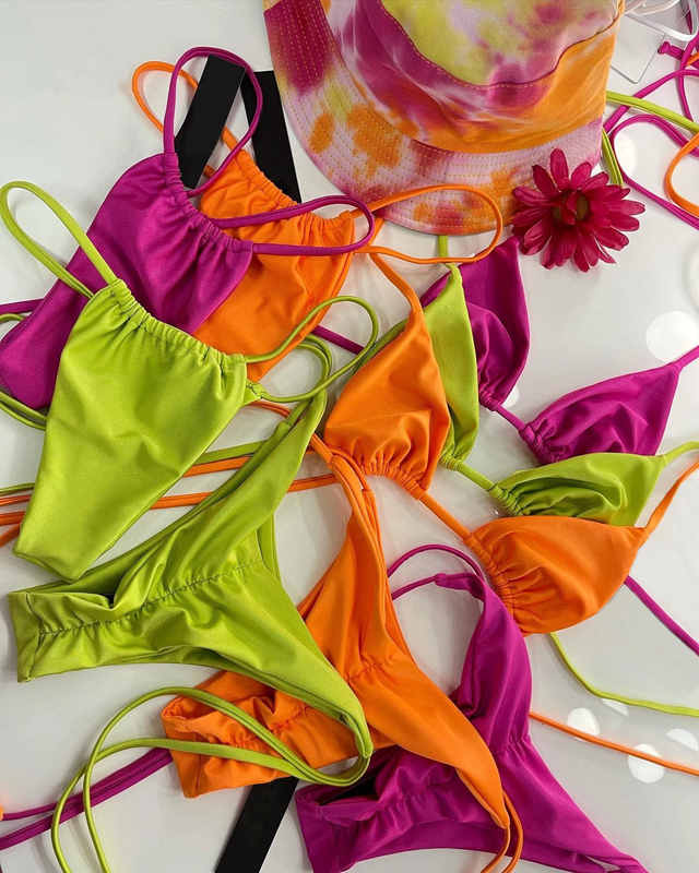 Wholesale Custom 3D Fabric Swimwear Brazilian