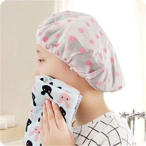 Bonnet de Douche Imperméable Épais et Élastique pour Femme – Accessoire de Bain et de Salon de Coiffure - Product Image 2