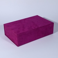 Boîte cadeau personnalisée en carton ondulé pliable magnétique avec gaufrage, estampage à chaud et impression UV pour bijoux, montres, lunettes, cosmétiques de luxe