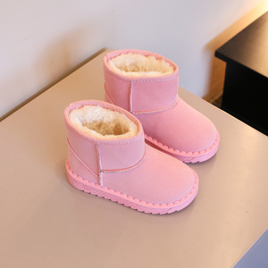 秋冬童鞋婴儿棉鞋羊毛雪地靴马丁靴时尚男童女童短靴 - Product Image 2