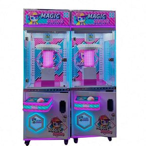 Máquina expendedora de premios con monedas, máquina de grúa para agarrar juguetes de peluche, precio de fábrica al por mayor - Product Image 1