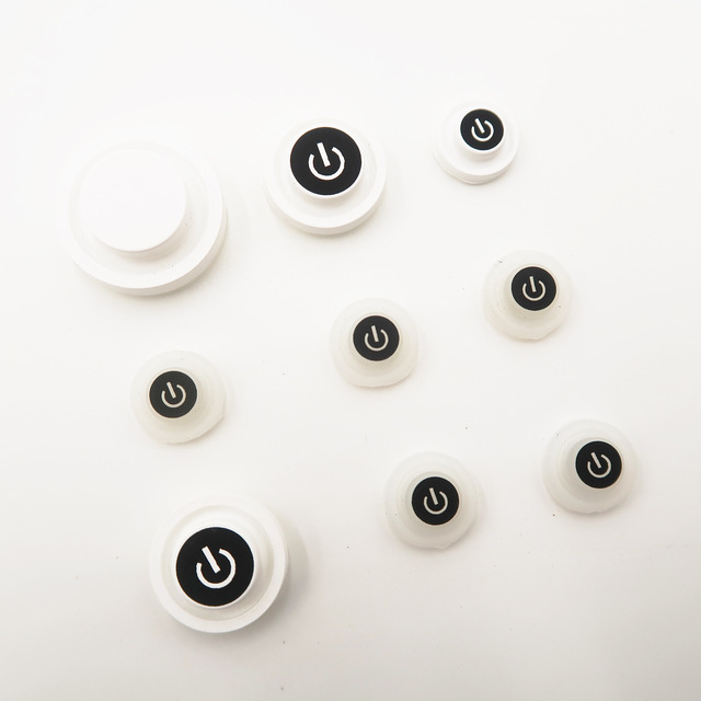 Deson Keypad Silicone Rubber Button for Counter Tv Remote Control Conductive Silicone Single Button