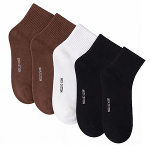 جوارب قطنية مضادة للبكتيريا سريعة الجفاف للتجارة الإلكترونية عبر الحدود - مقاسات أمريكية/أوروبية للربيع بتصميم مانع للانزلاق بكميات صغيرة - Product Image 1