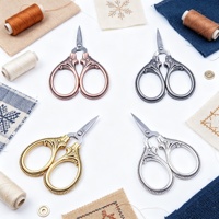 Ciseaux à fil rétro miniatures, ciseaux à broder vintage, mini-accessoire de couture, outil de poche pour travaux d'aiguille
