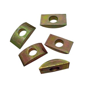 Tuercas de Media Luna M8, Acero al Carbono Galvanizado Electrolíticamente, Estándar DIN, Uso en Interiores - Product Image 2