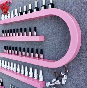 Châu Âu Hiện Đại Thân Thiện Với Môi Xách Tay Chống Gỉ Cho Hình Chữ U Treo Tường Kim Loại May Mặc Giá Với Treo Kệ - Product Image 5