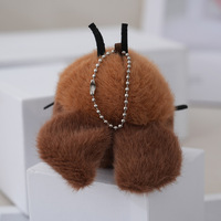 Porte-clés peluche cafard mignon populaire, poupée insecte amusante en peluche, ornement suspendu pour sac à dos, pendentif jouet créatif et original