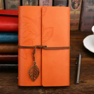 Retro Notebook Diary Notepad Literatur PU Kulit NoteBook Alat Tulis Hadiah Perencana Jurnal Wisatawan Kantor Perlengkapan Sekolah