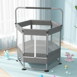 Trampolín de PVC para interiores de red poligonal para niños y niñas seguro y no tóxico para deportes de jardín de infantes - Product Image 3