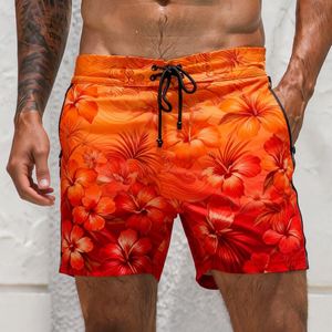 Custom Logo Plus Size Striped Print <b>Men</b> Swimwear Quick Dry Swim <b>Trunks</b> Lightweight OEM Private Label - Product Image 1