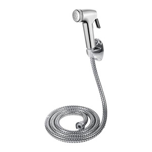 Ducha de Mano Ecológica Moderna con Acabado Cromado, Ducha Portátil para Inodoro, Rociador de Bidé Completo para Baño - Product Image 1