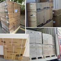 Unit AC DC Hybrid Inverter CE R32 24000btu A+++ Tenaga Surya, Tipe Split Dinding untuk Rumah, Sekolah, Hotel