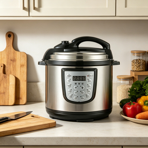 2025 China <span class=keywords><strong>Comprar</strong></span> Hotel Cocina 1KW <span class=keywords><strong>Olla</strong></span> <span class=keywords><strong>a</strong></span> presión de acero inoxidable inteligente 6L - Product Image 1