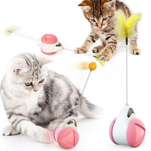Interactive <strong>Cat</strong> Toy Ball <strong>Cat</strong> Tumbler Toy Plush <strong>Funny</strong> Kitten <strong>Catnip</strong> Toy - Product Image 4