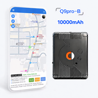 Traceur GPS étanche Q9Pro GLONASS avec alerte de survitesse, aimant puissant, application Android WiFi, LBS, mini-appareil de suivi de véhicule portable
