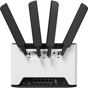 MikroTik S53UG + Tarjeta SIM doméstico de enrutador inalámbrico de banda dual con Wifi 6 puertos Gigabit Ethernet 5G Axe <span class=keywords><strong>4</strong></span> y 2 puertos Chateau de doble banda - Product Image 2