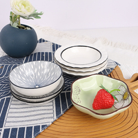 Nouvelle conception de plat à sauce en porcelaine, vente en gros, vaisselle en céramique écologique au meilleur prix