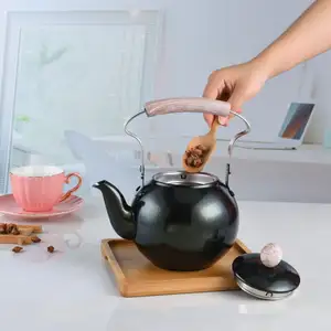 水壶可加滤网茶水壶1L 2L热水壶