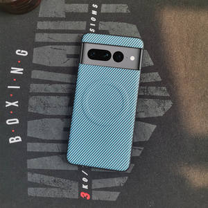 Funda para Teléfono <span class=keywords><strong>Pixel</strong></span> 9a con Textura de Fibra, TPU+PC, Magnética, Anti-Caídas, Duradera, Resistente a Arañazos, Protección Completa, Proveedor Mayorista - Product Image 1