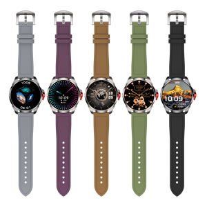 Orologio Intelligente HX-NO.1 Ultra Sottile <span class=keywords><strong>con</strong></span> Schermo Amoled da 1,43 Pollici, Bussola, Monitoraggio del Sonno, per Sport all'Aperto, per Uomo - Product Image 4